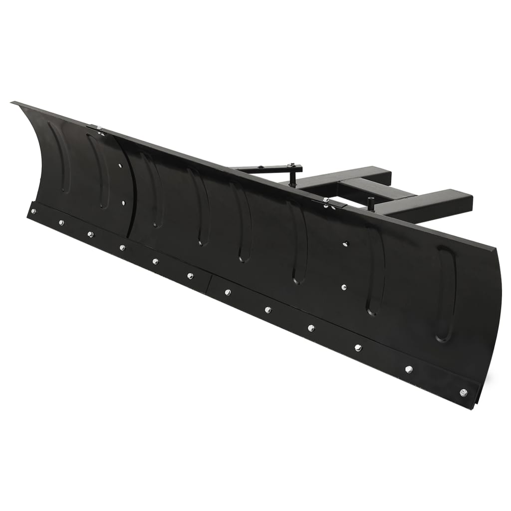 vidaXL Schneeschild für Gabelstapler 200x48 cm Schwarz