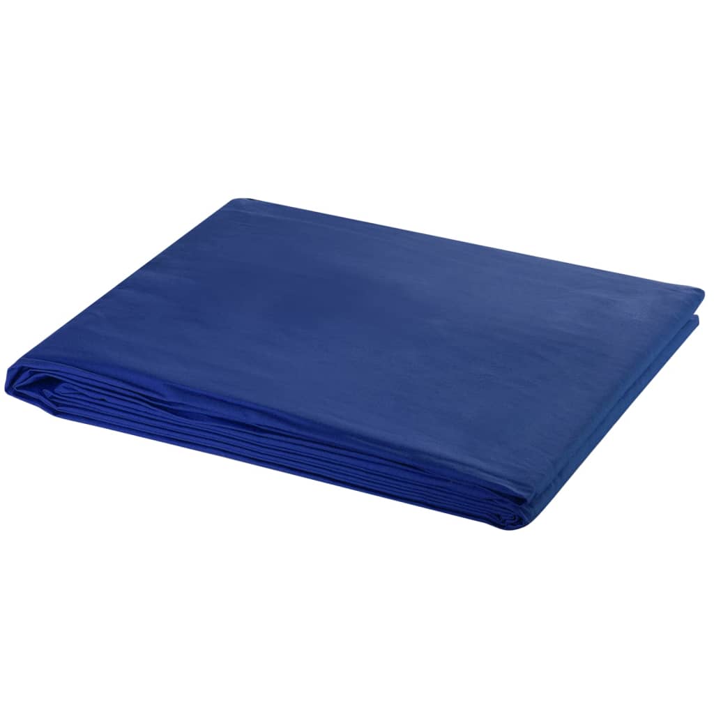 Toile de fond Coton Bleu 300x300 cm Incrustation
