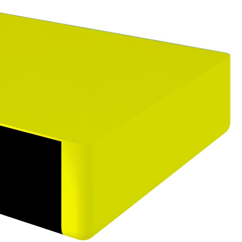Chrániče rohů 2 ks žlutočerné 6 x 2 x 101,5 cm PU