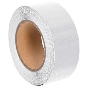 Odsevni trak bel 5 cm x 20 m PVC