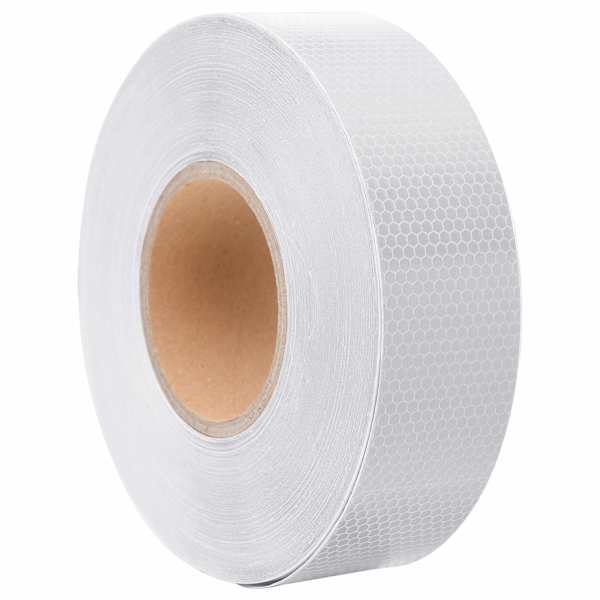 vidaXL helkurteip, valge, 5 cmx50 m, PVC