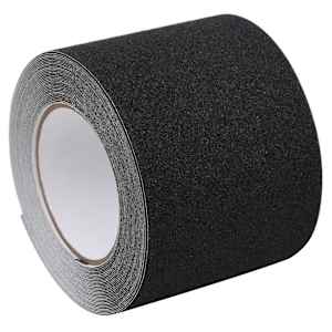 vidaXL libisemisvastane teip, must, 0,1 x 10 m, PVC