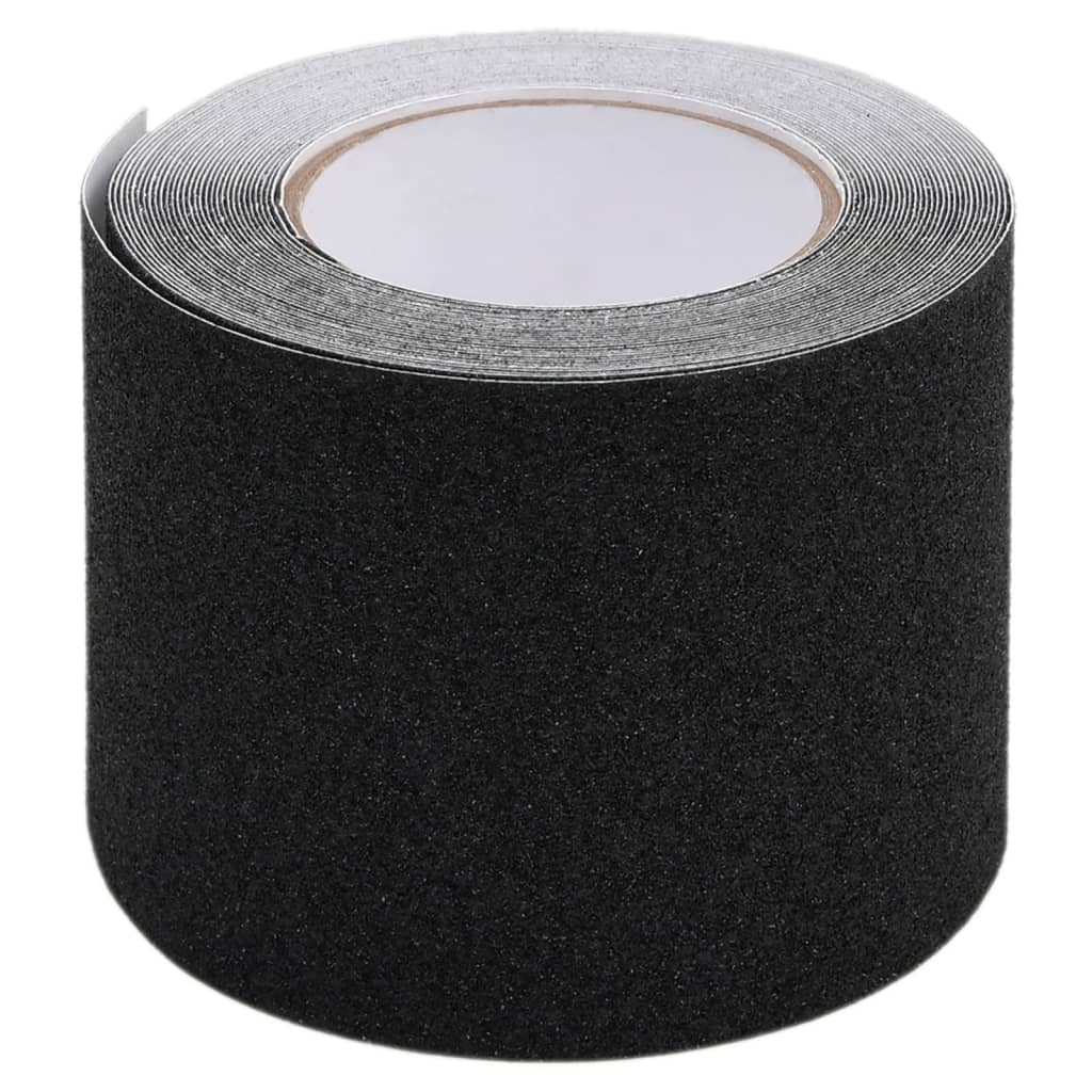 vidaXL skridsikker tape 0,1x10 m PVC sort