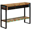 vidaXL konsoollaud, 110x30x76 cm, taastatud puit