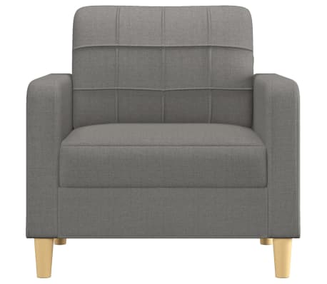 vidaXL Sofa Chair Dark Grey 60 cm Fabric