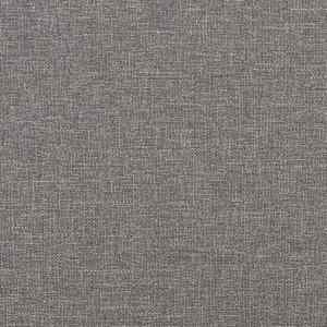 Křeslo světle šedé 60 cm textil - obrázek 7