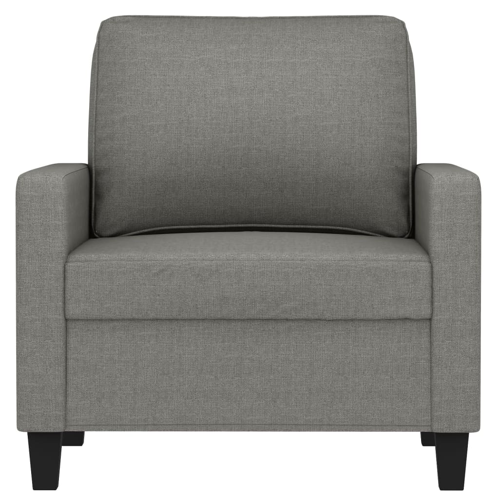 vidaXL Sofa Chair Dark Grey 60 cm Fabric