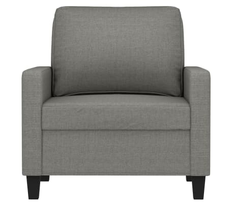 vidaXL Sofa Chair Dark Grey 60 cm Fabric