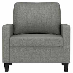 vidaXL Sofa Chair Dark Grey 60 cm Fabric