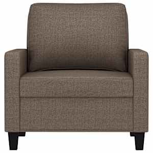 vidaXL Krėslas, taupe spalvos, 60cm, audinys
