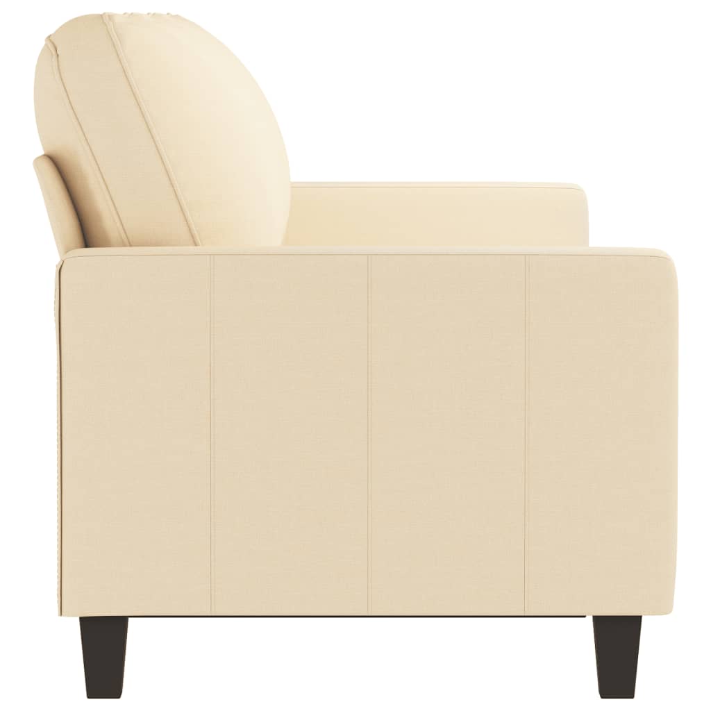 3-Sitzer-Sofa Creme 180 cm Stoff | Stepinfit.de