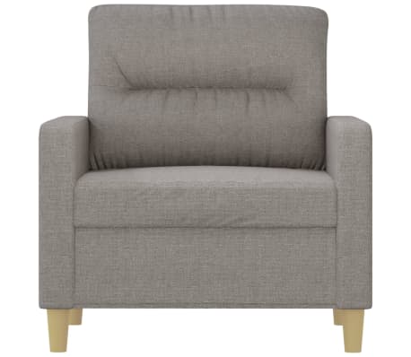 vidaXL F&aring;t&ouml;lj ljusgr&aring; 60 cm tyg