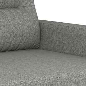 Křeslo tmavě šedé 60 cm textil - obrázek 6