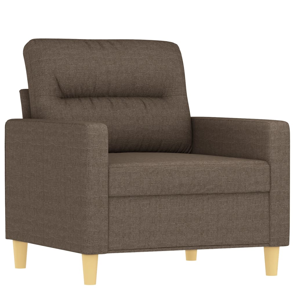 1-Sitzer-Sofa Taupe 60 cm Stoff | Stepinfit