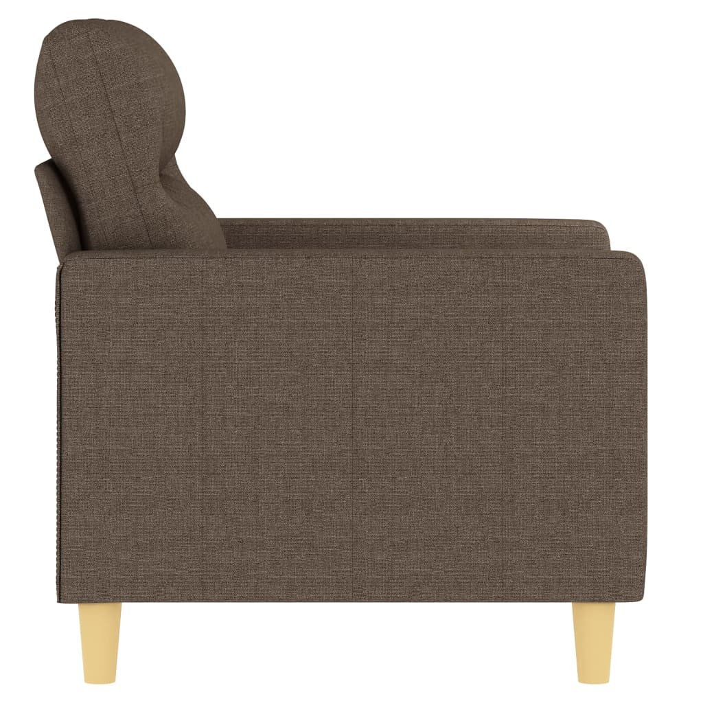 1-Sitzer-Sofa Taupe 60 cm Stoff | Stepinfit