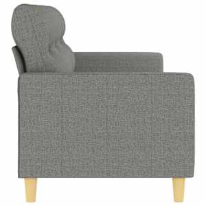 3místná pohovka tmavě šedá 210 cm textil - obrázek 4