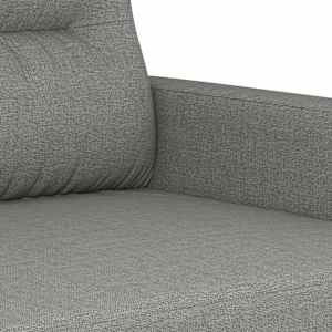 3místná pohovka tmavě šedá 210 cm textil - obrázek 6