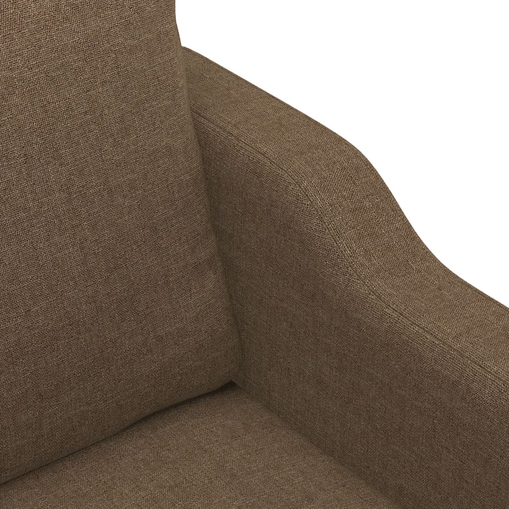 Dvivietė sofa, rudos spalvos, 140cm, audinys | Stepinfit.lt