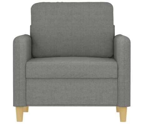 vidaXL Jednomiestna pohovka, tmavosiv&aacute; 60 cm, l&aacute;tka