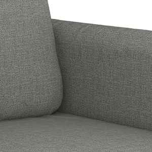 Křeslo tmavě šedé 60 cm textil - obrázek 6