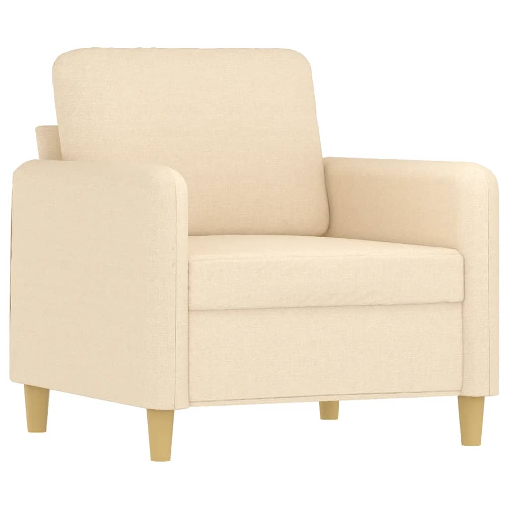 1-Sitzer-Sofa Creme 60 cm Stoff-2