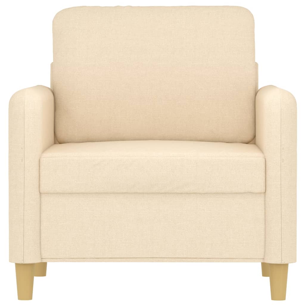 1-Sitzer-Sofa Creme 60 cm Stoff-3