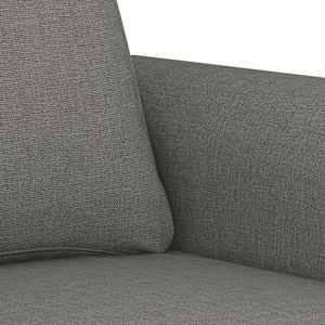 Křeslo tmavě šedé 60 cm textil - obrázek 6
