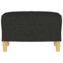 vidaXL Taburet, negru, 60x50x41 cm, material textil