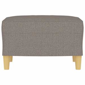 Podnožka taupe 60 x 50 x 41 cm textil - obrázek 3