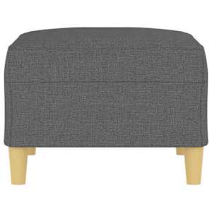 Podnožka tmavě šedá 70 x 55 x 41 cm textil - obrázek 4