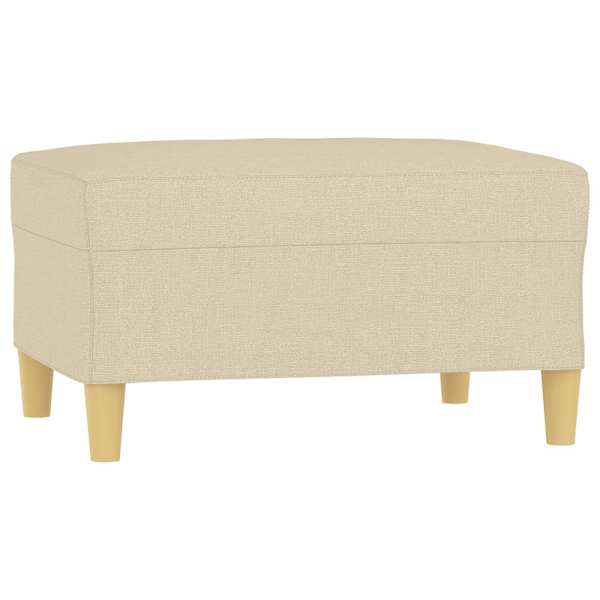vidaXL jalapink, kreemjas, 70 x 55 x 41 cm, samet