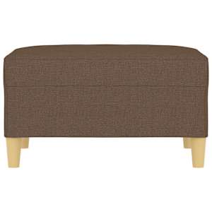 Podnožka hnědá 70x55x41 cm textil - obrázek 3