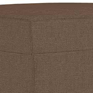 Podnožka hnědá 70x55x41 cm textil - obrázek 5