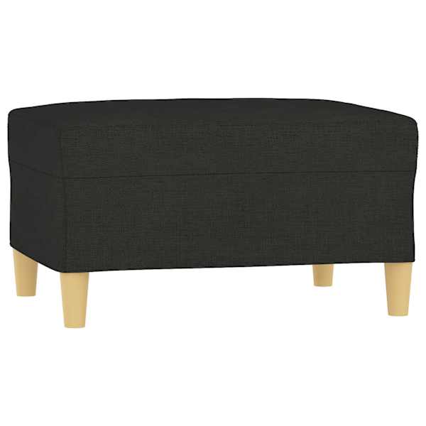 vidaXL jalapink, must, 70 x 55 x 41 cm, samet