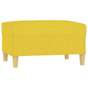 vidaXL jalapink, kollane, 70 x 55 x 41 cm, samet