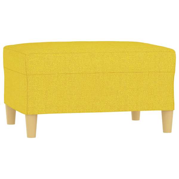 vidaXL jalapink, kollane, 70 x 55 x 41 cm, samet