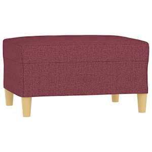 Podnožka vínová 70x55x41 cm textil - obrázek 2