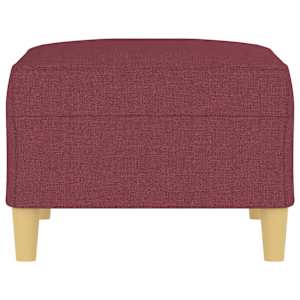 Podnožka vínová 70x55x41 cm textil - obrázek 4
