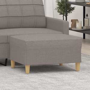 Podnožka taupe 70x55x41 cm textil - obrázek 1