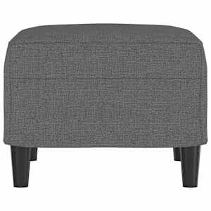 Podnožka tmavě šedá 60 x 50 x 41 cm textil - obrázek 4