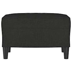 vidaXL Taburet, negru, 60x50x41 cm, material textil