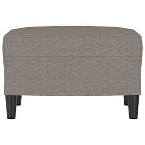 Podnožka taupe 60 x 50 x 41 cm textil - obrázek 3