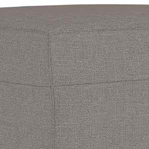 Podnožka taupe 60 x 50 x 41 cm textil - obrázek 5
