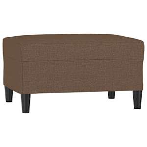 Podnožka hnědá 70x55x41 cm textil - obrázek 2