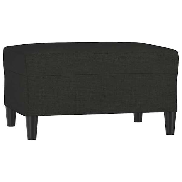 vidaXL jalapink, must, 70 x 55 x 41 cm, samet