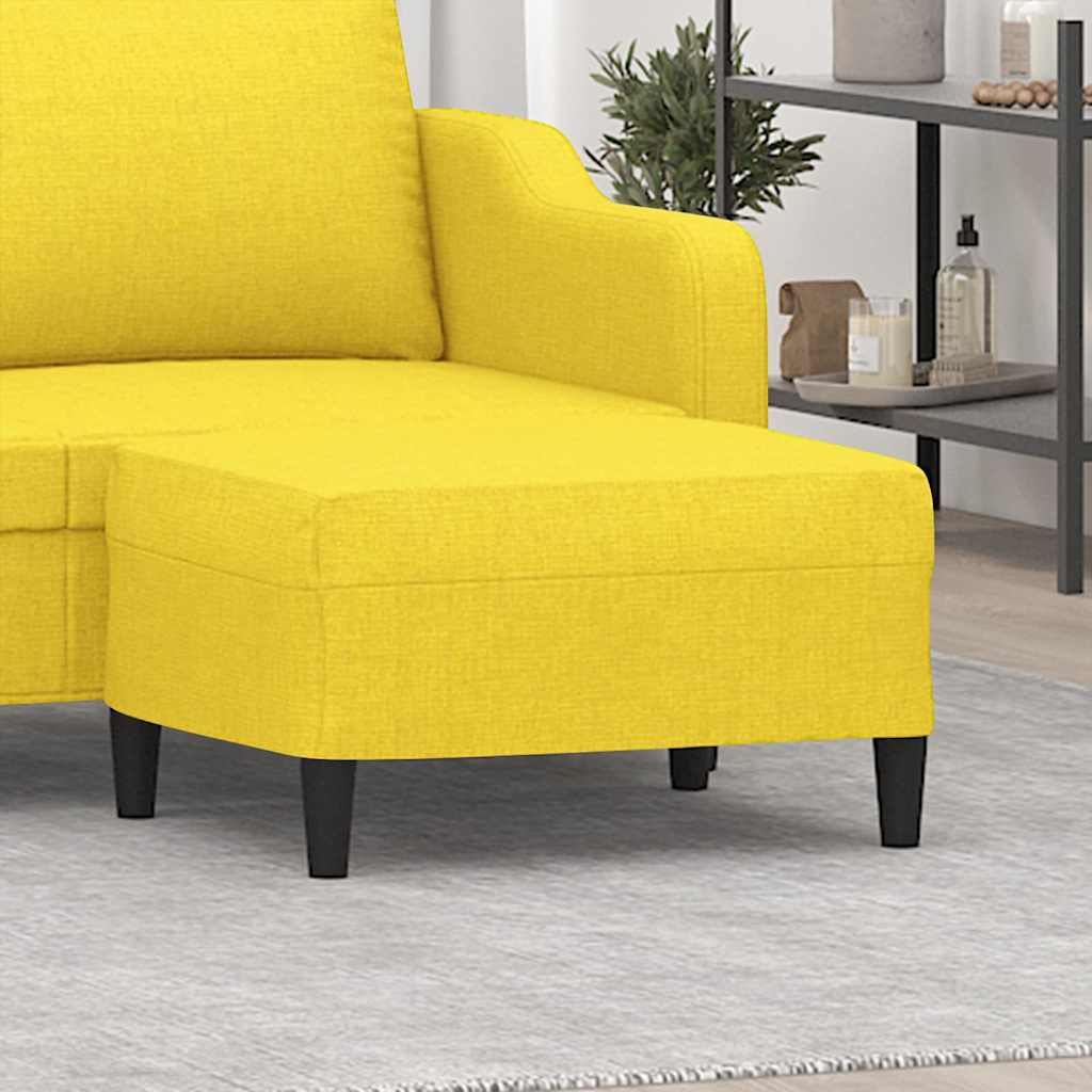 Produktbild von VidaXL Fußhocker Sitzhocker Mit Stoffbezug – Modern, Multifunktional – Verschiedene Farben