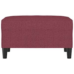Podnožka vínová 70x55x41 cm textil - obrázek 3