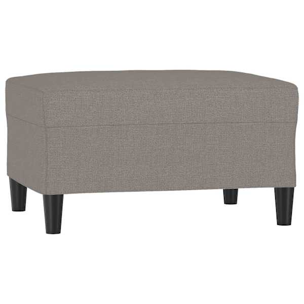 vidaXL jalapink, pruunikashall, 70 x 55 x 41 cm, samet