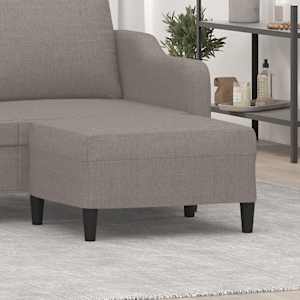 Podnožka taupe 70x55x41 cm textil - obrázek 1