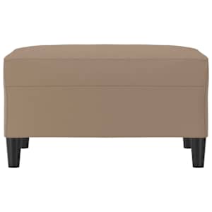 vidaXL Repose-pied Cappuccino 70x55x41 cm Similicuir